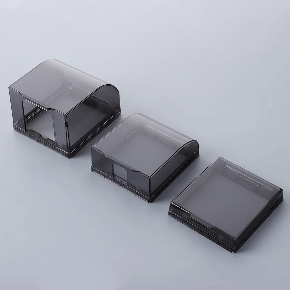 Prevent Electric Shock 86 Type Wall Socket Waterproof Box Electric Plug Cover Bathroom