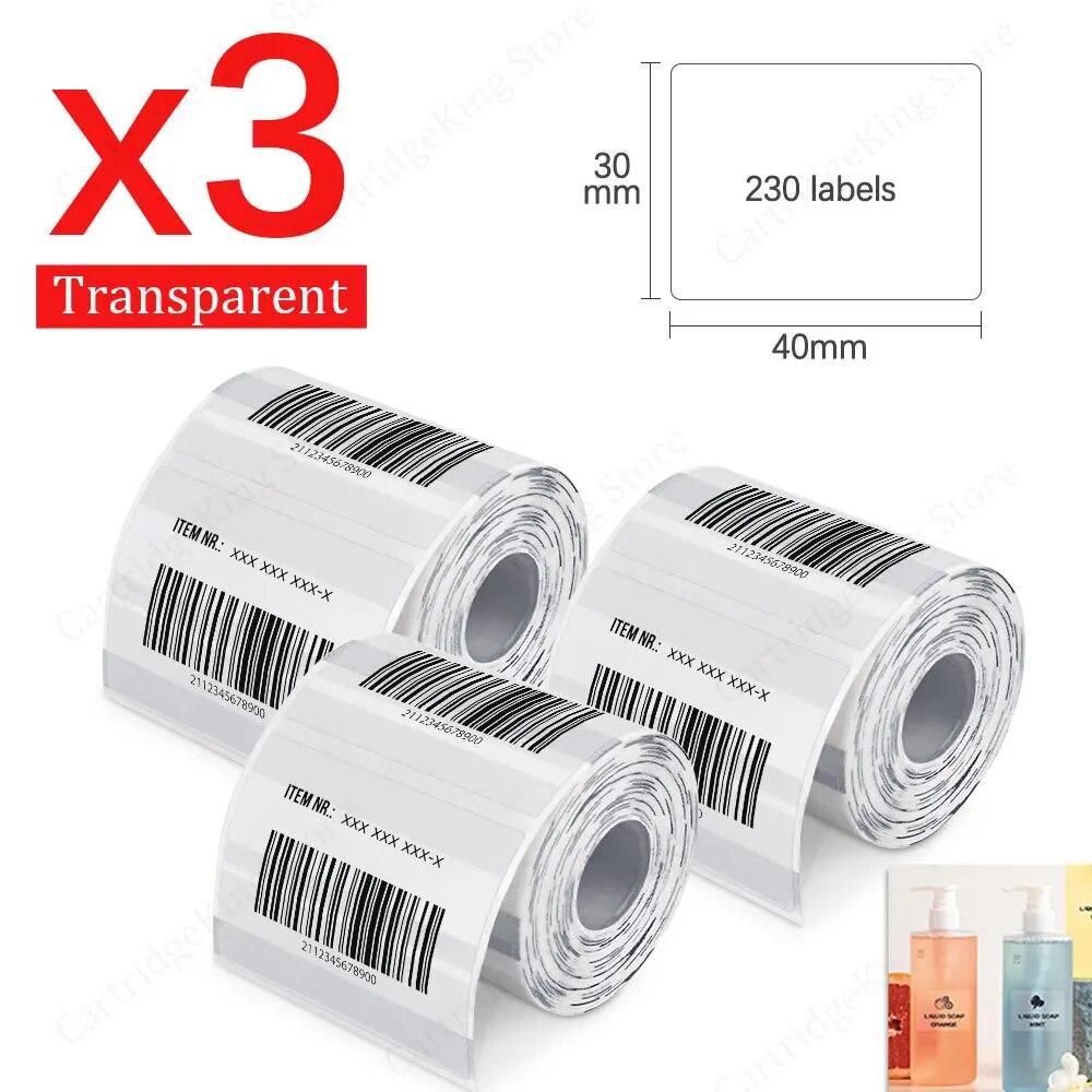 P50 Thermal Label Printer Similar To E210 M110 Adhesive Sticker Printer for Mobile Computer Mini Barcode Printer Portable Maker