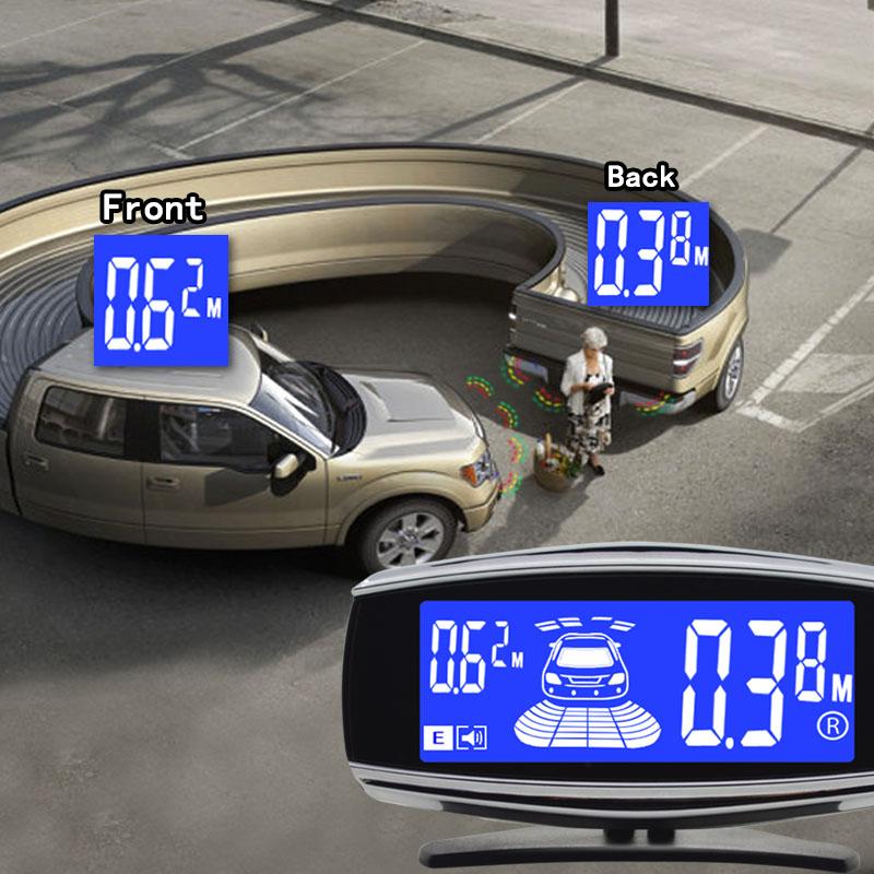 Parktronic 8 Датчик парковки Автомобильный Автомобильный Радар Реверса Резервного Копирования Электроника Задний Автоматический Детектор Комплект Помощи Заднему Ходу Зуммер