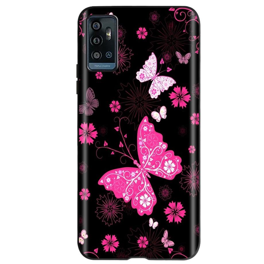 For ZTE Blade A71 Case Silicone Back Cover Phone Cases for zte blade A 71 a71 A7030 Soft Coque Fashion TPU bumper Eiffel Tower