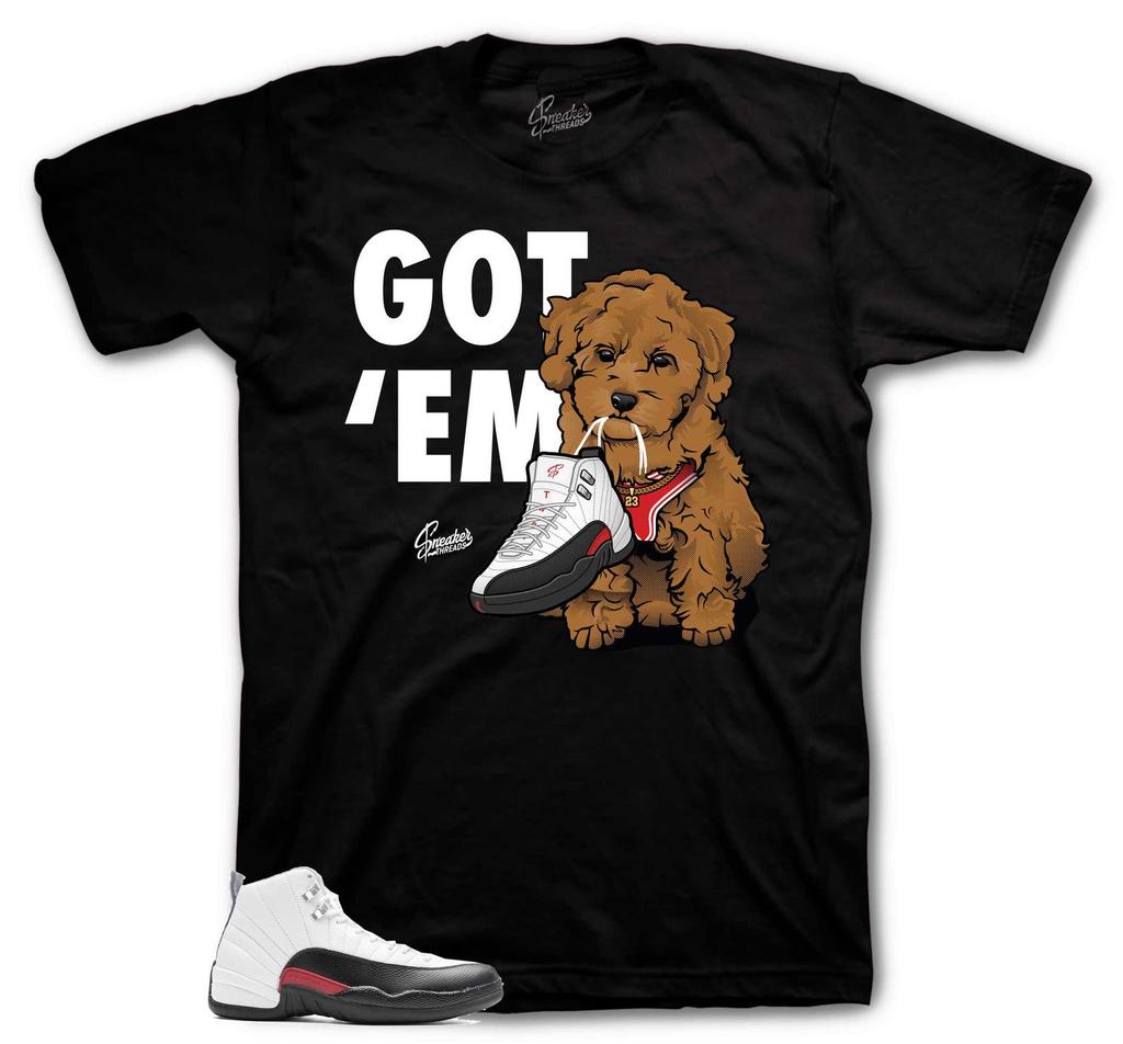 Shirts To Match Retro 12 Taxi Flip AJ12 - Copped Em Sneaker Tee