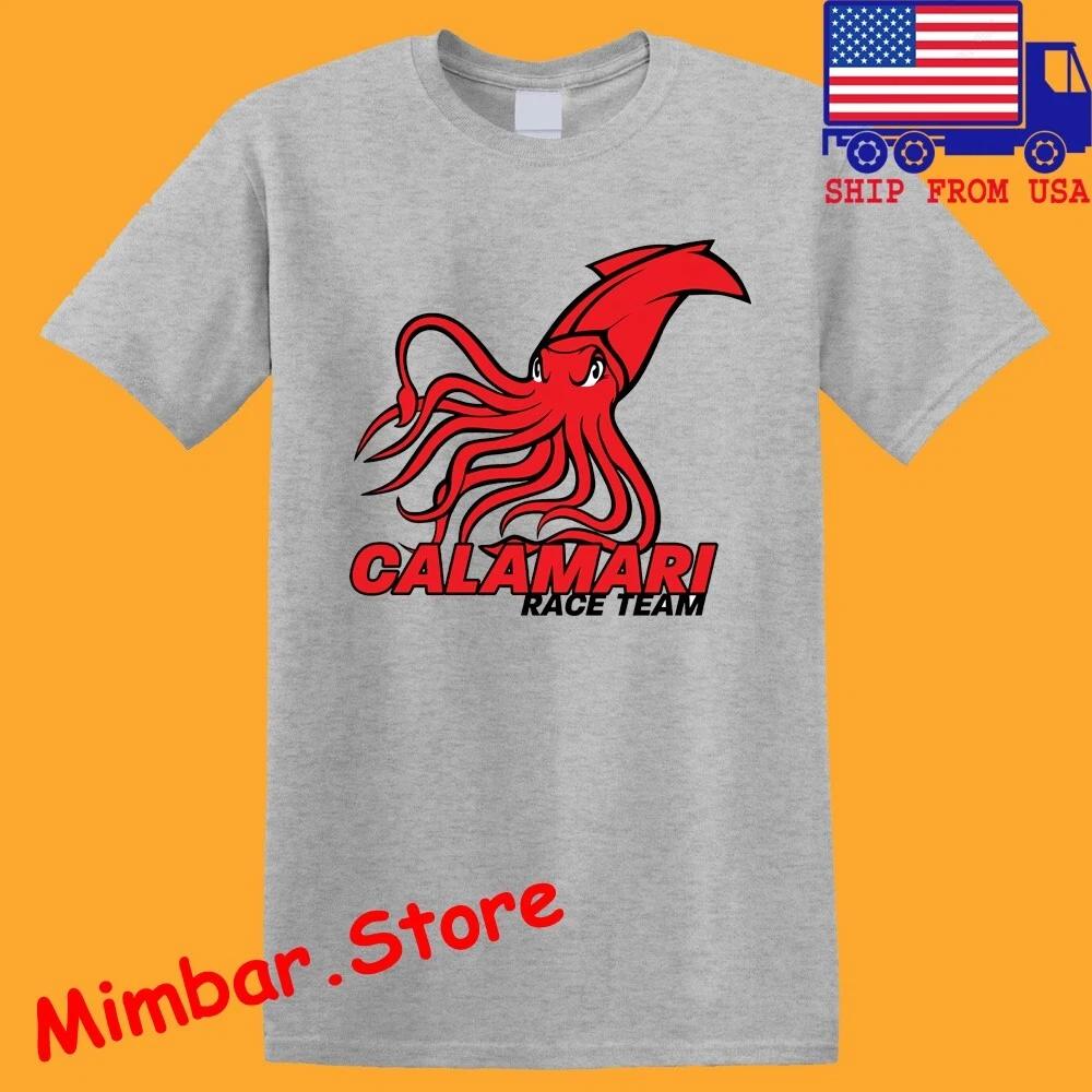 Calamari Race Team Men's Gray Size S-5XL