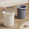 Large Capacity Round Trash Can for Home or Office