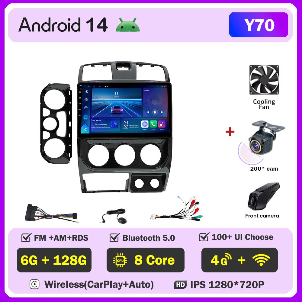 Для Great Wall Wingle 5 2009-2015 автомобильный радиоплеер Car Carplay экран Autoradio Mirror Link Car Intelligent Systems 8 Core DSP