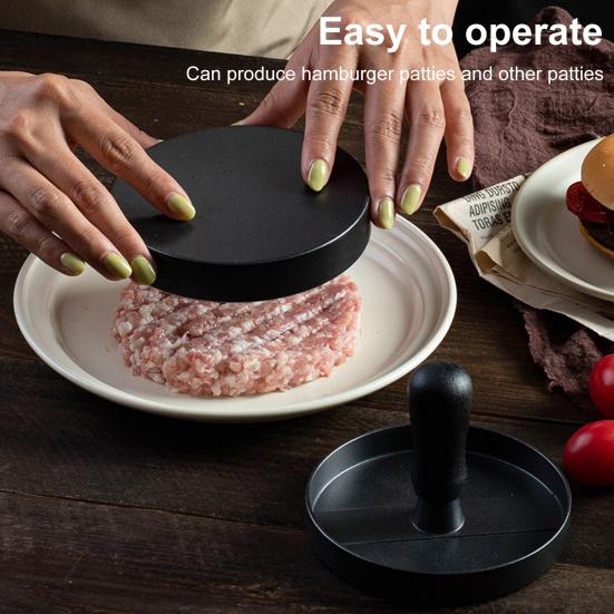 Пресс для бургеров Инструмент для раздавливания гамбургеров Изготовитель котлет для бургеров Сверхпрочный пресс для мяса Многофункциональный кухонный инструмент