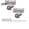 Premium Fishing Car Accessory Special Edition Emblem, Bass Badge for Vehicle, Waterproof Fishhook Metal Sticker Aluminum Fish Hook Decal Truck