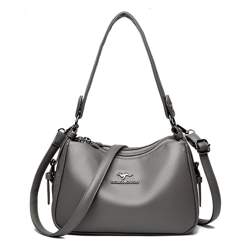 Простая и элегантная сумка кроссбоди, вместительная, универсальная для поездок на работу, повседневная одноплечевая сумка