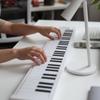 61-Key Foldable Electronic Piano Multifunctional Electronic Piano Keyboard with LED Display