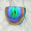 Full Face Sunglasses for Men Women Mirror Shield Glasses Full Face Visor Protective Goggles for Cycling Running Sports