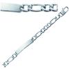 [J0991] - Steel Curb Chain 'Identity' 21 Cm 8 Mm