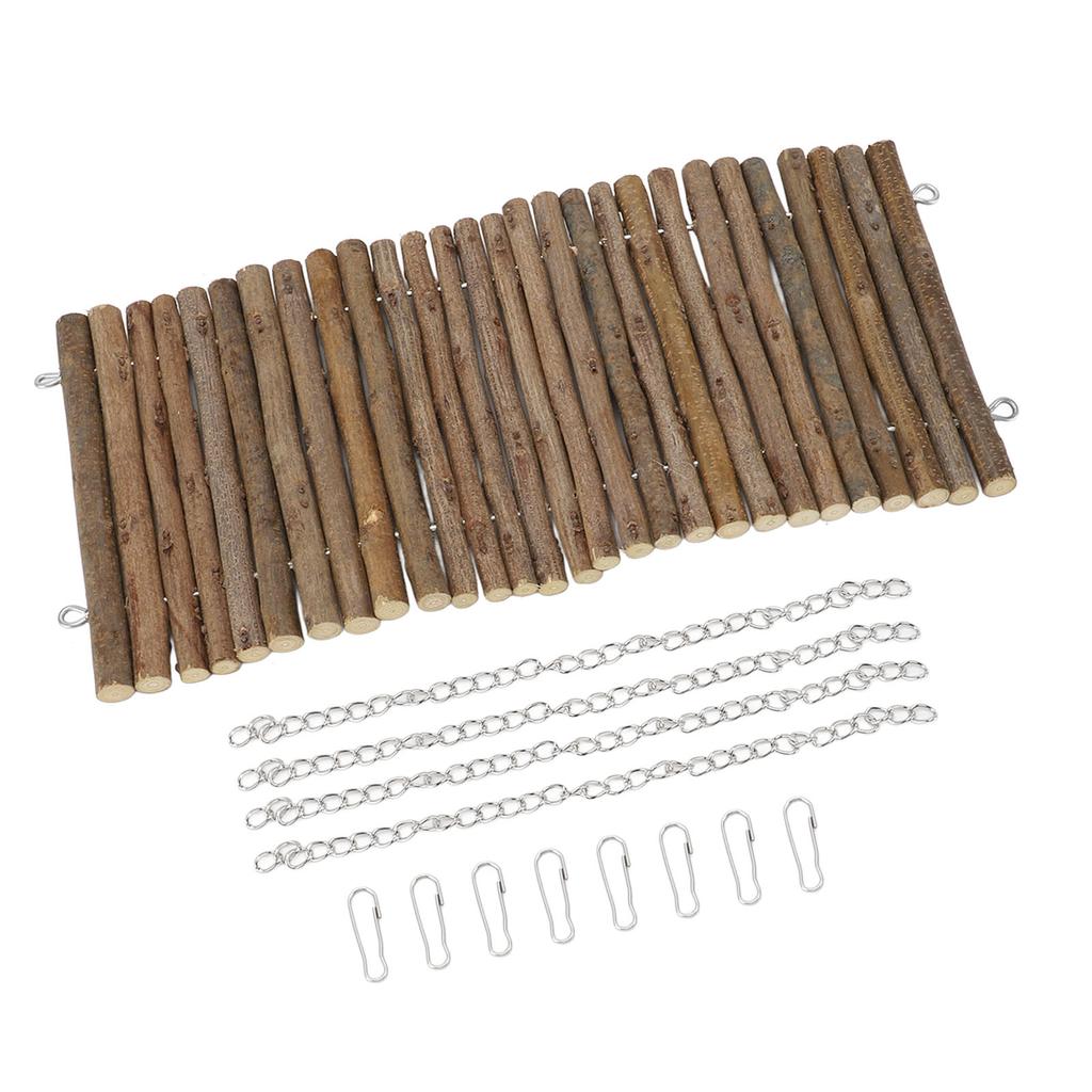 Деревянные качели для морских свинок, игрушки для хомяка, подвесной гамак, жевательные игрушки для шиншилл для карликового кролика, маленького питомца