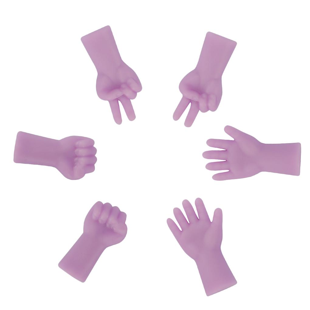 6pcs Knitting Point Protectors For DIY Weave Knitting Sewing Mix Shaped Tip Stopper