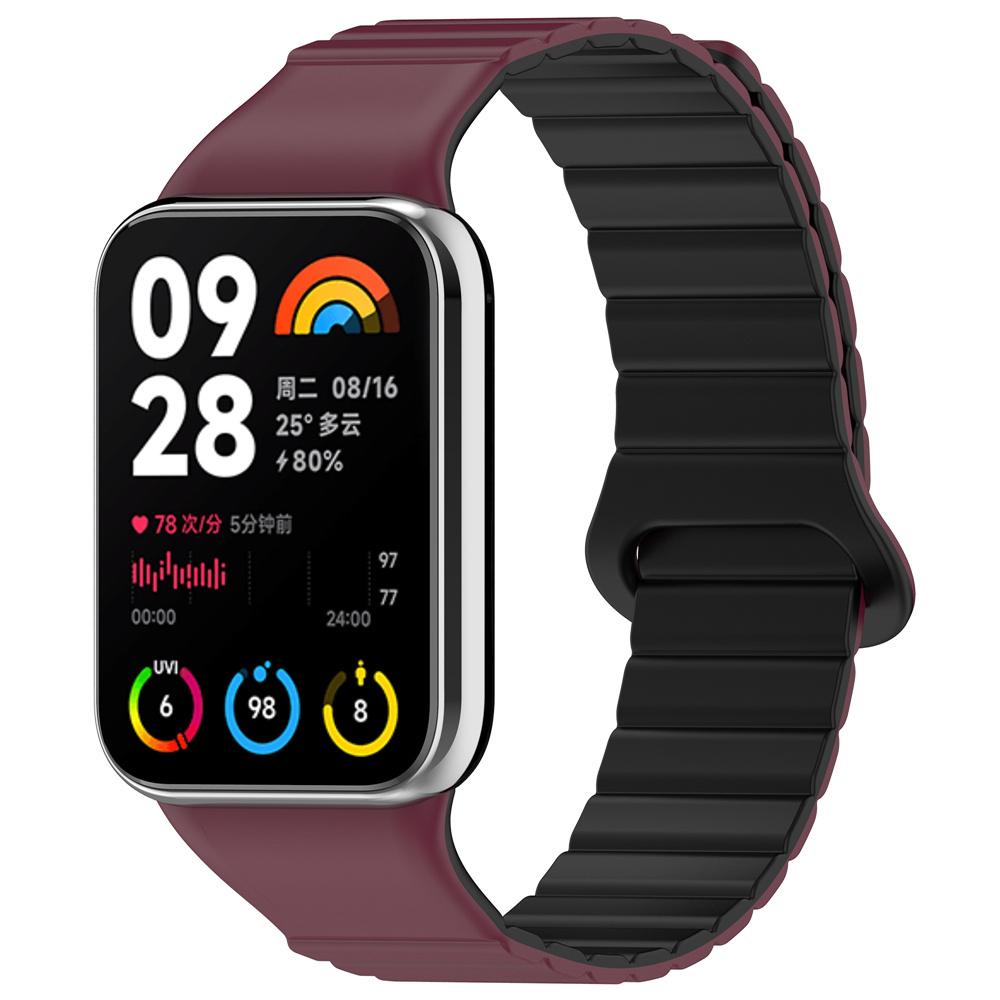 Silicone Strap For Mi Band 8 Pro Smart Watch Band Magnetic Loop Replacement Bracelet For Xiaomi Mi Band 8 Pro Wristband Correa