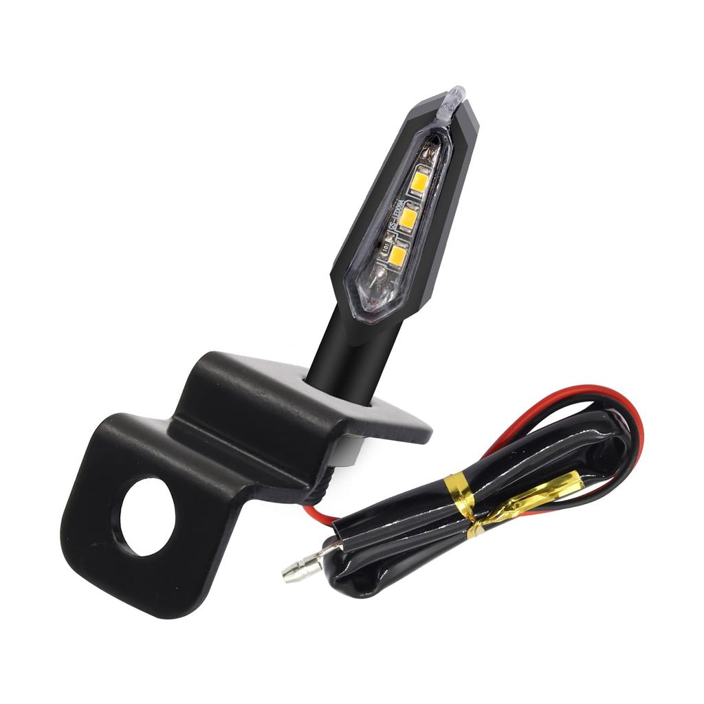 Biqing 2 Pcs Fog Light Stays Universal Turn Signal Stay W-Shaped Design Motorcycle Turn