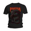 Pantera Snake Dimebag Darrell Хэви-метал рок Официальная мужская футболка-