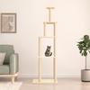 VidaXL Cat Tree with Sisal Scratching Posts Cream 183 Cm 171744