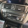 Аксессуары для BMW F20 F21 1 серии, салон автомобиля, консоль из настоящего углеродного волокна, кондиционер, CD, крышка панели переменного тока, отделка, Стайлинг автомобиля