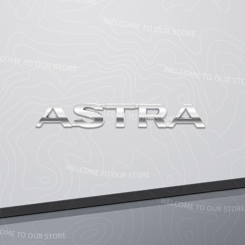 Zinc Alloy For OPEL ASTRA Logo Meriva Insignia Mokka Rocks Zafira Vectra Car Trunk 3D Metal Emblem Rear Body Badge Sticker