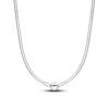 2022 Original 925 Sterling Silver Necklace Fit Original Charm Fashion Infinity Knot  50CM for Women Jewelry Gift