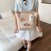 Модная вместительная сумка-подмышка для женщин 2025 новая милая мультяшная сумка-тоут с кошкой многофункциональный рюкзак для женщин