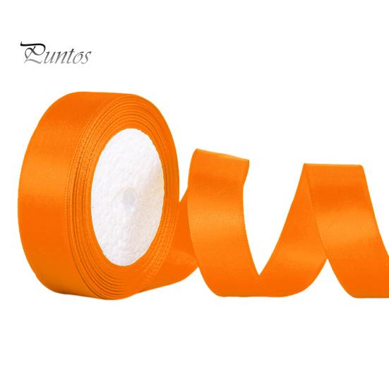 22.8m Solid Color Ribbon 2cm Width Packaging Ribbon Polyester Cake Box Ribbon for Wedding Decor Bouquets DIY Projects