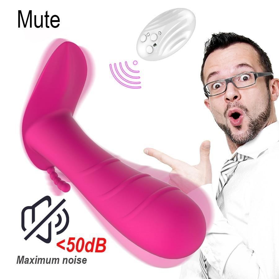 Сексуальная игрушка-вибратор для женщин на беспроводном пульте упражнения