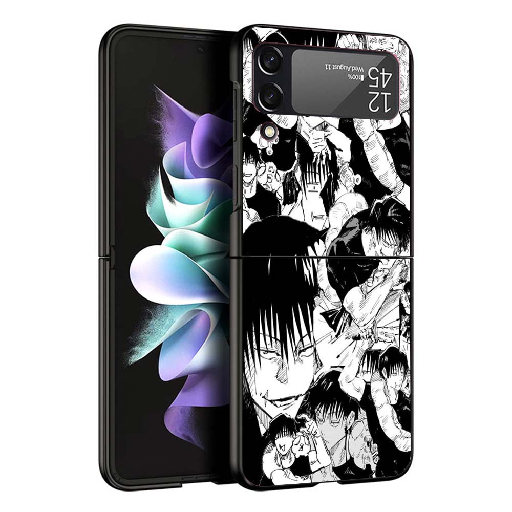 Чехол для телефона JusuKaisen Фушигуро Тодзи для Samsung Galaxy Z Flip7 Flip6 5G Flip5 Flip4 Flip3 ZFlip 7 6 3 4 5 Ударопрочная задняя крышка