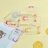 Mini Plastictravel Suitcase Luggage Box Doll Accessories Furniture Kids Toy