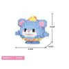 Милый Животный Шарик Нанокирпич Микро Алмазный Блок Панда Утка Слон Пингвин Собака Лиса Строительный Кирпич Лягушка Сова Волк Кролик Корова Игрушка