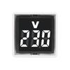 Digital Square Voltmeter 220V/230V Voltmeter Portable Voltage Measurement Monitor