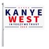 2024 Флаг Kanye Music West Гобелен с флагом 3x5 футов Баннер для наружного внутреннего украшения