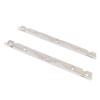 Wheel Alignment Tool Plate Stainless Steel Automotive Toe Alignment Tool with Hanging Holes 2 Measuring Tapes for UTV