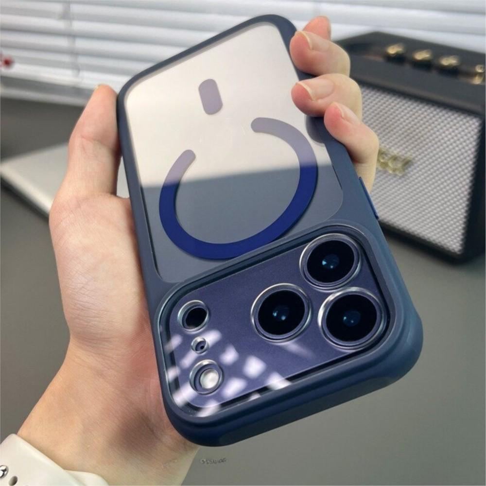 Прозрачный противоударный магнитный чехол для For Iphone 17 Air 16 1 14 13 Pro Max Защита камеры Для Magasfe Беспроводная зарядка Чехол