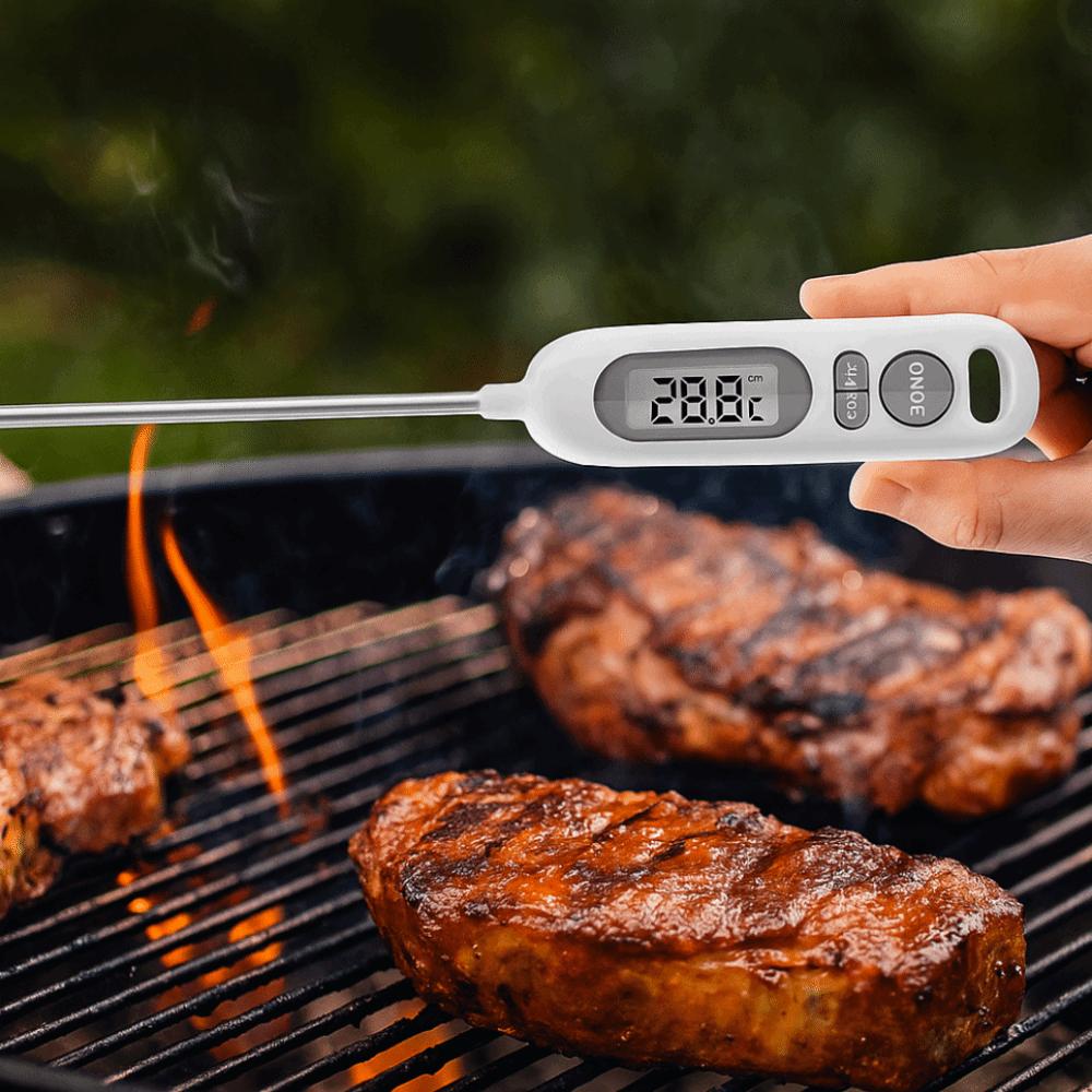 Waterproof Kitchen Digital Thermometer Magnetic Food Temperature Probe BBQ Thermometer Milk