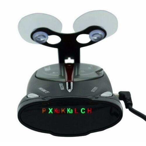 9880 Автомобильный радар-детектор с лазерным голосовым оповещением и GPS-приемником