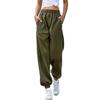 Осенняя женская мода с высокой талией повседневные спортивные брюки на завязках домашние брюки длинные брюки