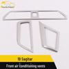 Sagitar Front Air Vent Trim and Center Console Decor for 19 Models