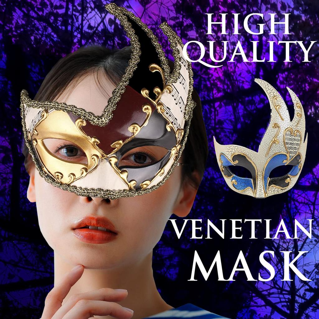 Костюм Хэллоуин Полувенецианская Вечеринка Сексуальный [ПОДУМАЙТЕ] Маска, Маска, Маска, Косплей, (Трещина/Красный)