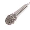 Simulation Microphone Keychain Creative Gift Personalized Car Bag Pendant