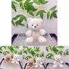 Soft And Cuddly Teddy Bear Plush Keychain Perfect For Cute Bag Decoration And Collectible