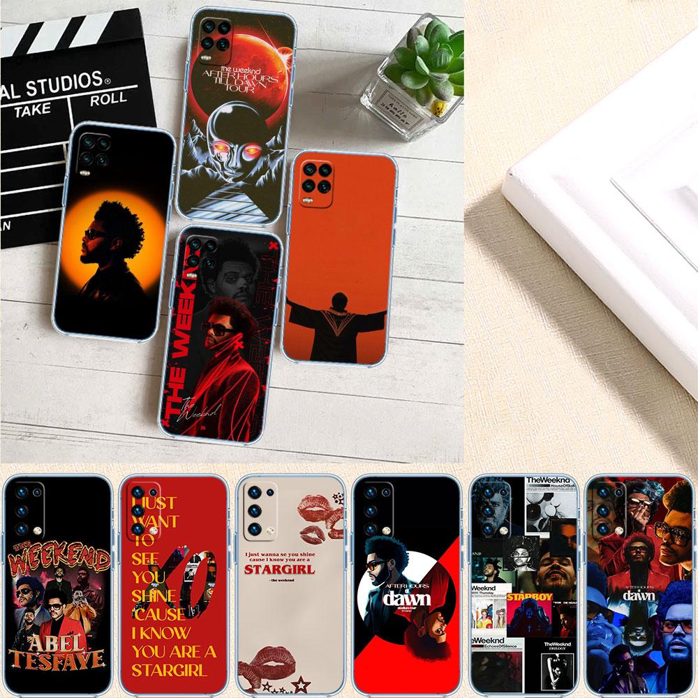 The Weeknd Transparent Phone Case for Samsung Galaxy A04 A04S A14 A23 A34 A54 M23 M33 M52 M53