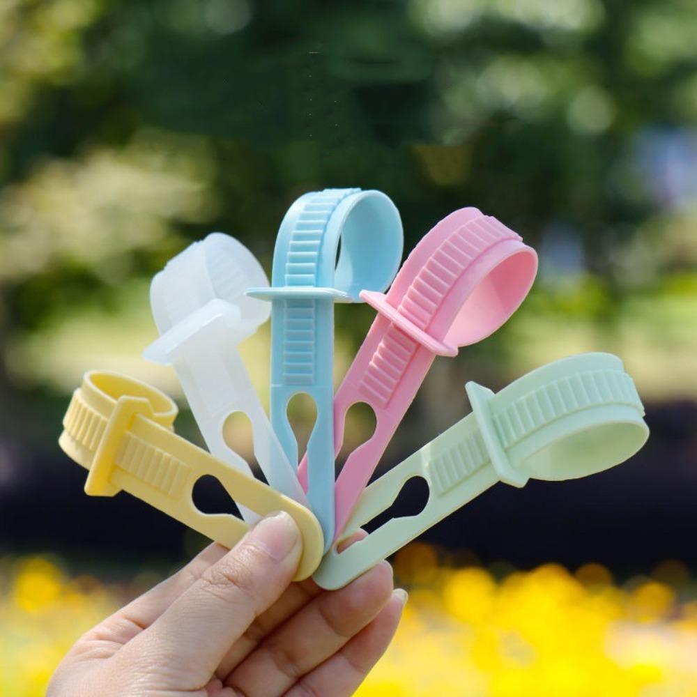 10Pcs Anti-slip Fixed Lock Hanger Windproof Colorful Rack Holder New Hanger Buckle