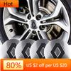 2026 Hot For Renault Interior Stickers 4Pcs 56mm Auto Wheel Hub Center Caps Decal Car Hubcaps Stickers Accessories For Renault F
