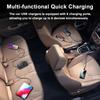 Car USB Chargers Multifunctional Phone Charge Device 18W+15W Quick Charge with 5 Charge Ports