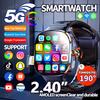 2025 Новые M99 4G 5G LTE Android 10.0 Смарт-часы 2,4-дюймовый Большой Amoled Экран Игровые Смарт-часы Аккумулятор 2100 мАч для Мужчин Женщин Взрослых Студентов