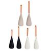Silicone Spatula Non-Stick Cooking Spoon 3-in-1 Multi-Function Spatula with Ergonomic Wooden Handle High Temperature
