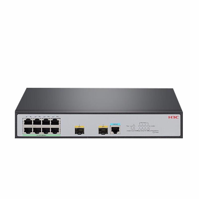 H3C S1850V2-10P-PWR 8-Port Gigabit Managed PoE Switch
