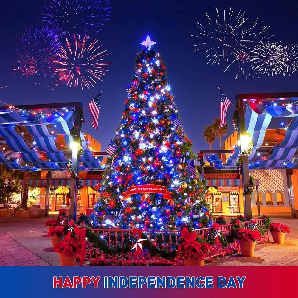 Solar String Fairy Light LED Waterproof Outdoor Garland Street Lamp Festoon Christmas Party For Garden Decor