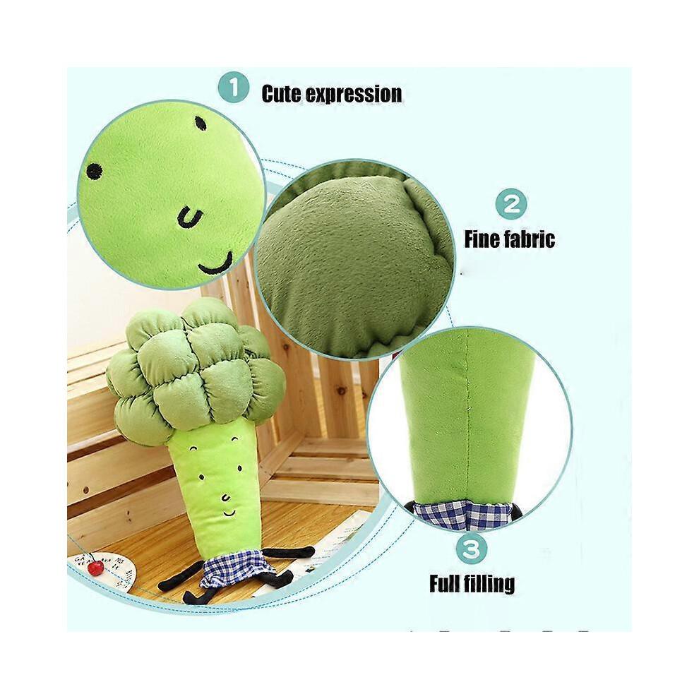 Cute Multi-functional Pillow Vegetable Broccoli Plush Toys Soft Comfortable