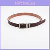 Womens Simple Fashion Belt Pu Material With Metal Pin Closure For Jeans And Dresses